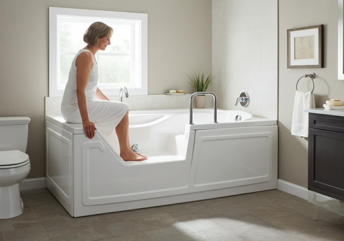 Bathtub Step In Conversion Guide