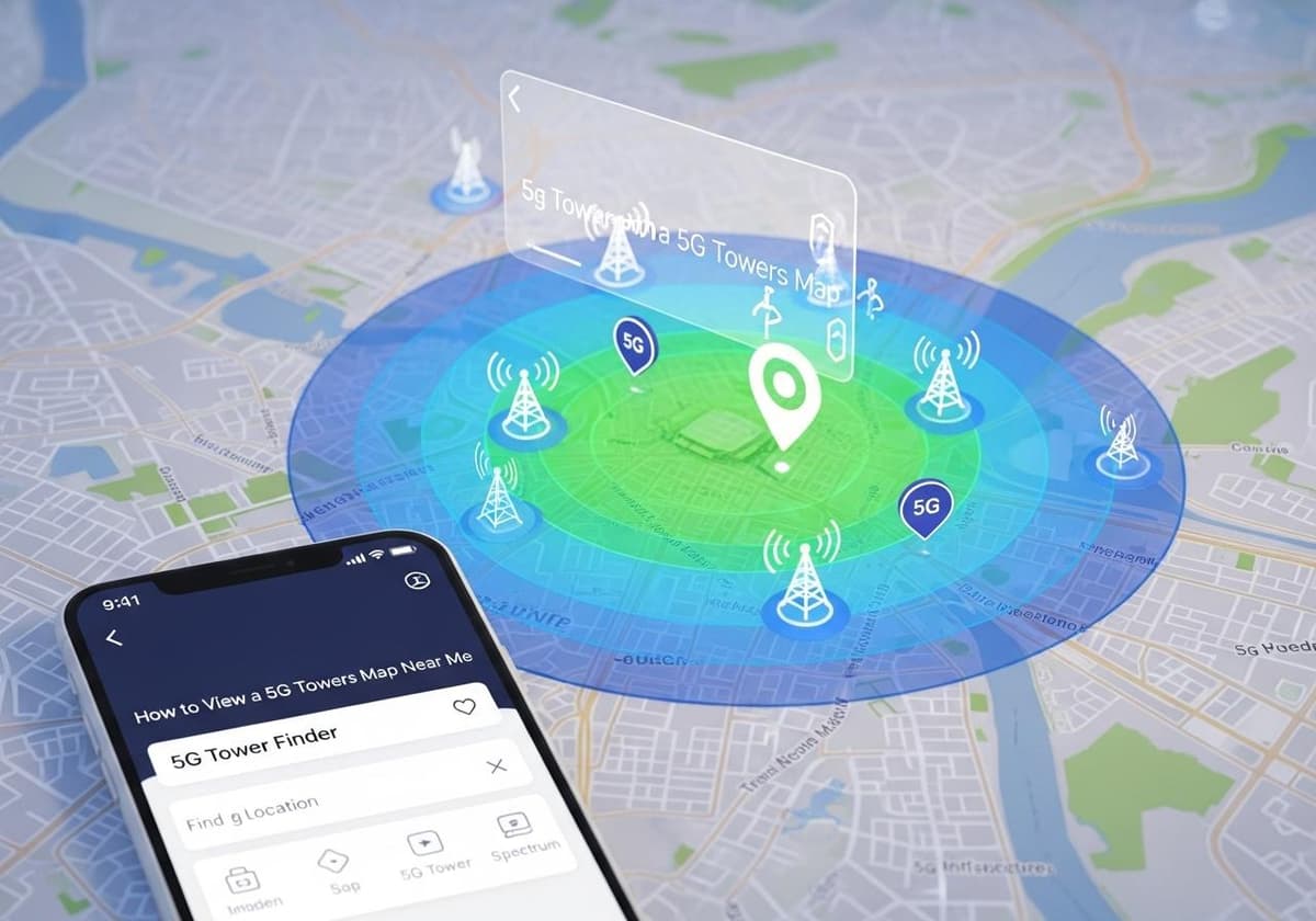 Find Nearby 5G Tower Locations