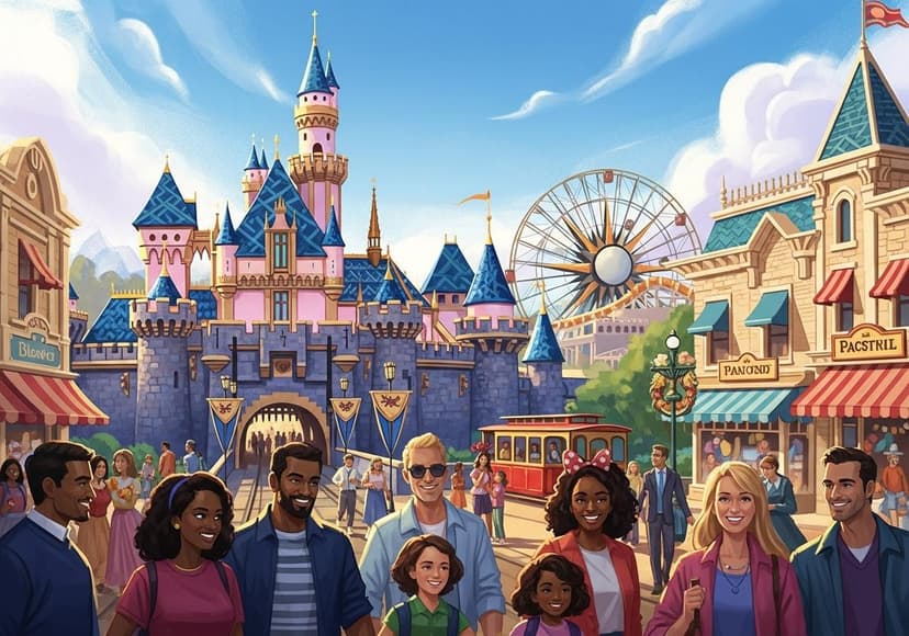 The Magic Kingdom Of Disneyland